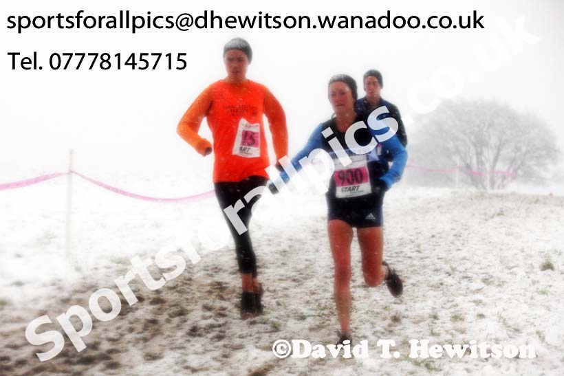 Senior womens North Eastern Cross Country, Sedgefield, County Durham. Photo: David T. Hewitson/Sports for All Pics